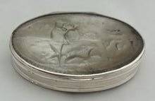 Georgian, George I, Silver & Mother of Pearl Snuff Box, circa 1725.