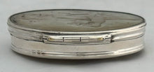 Georgian, George I, Silver & Mother of Pearl Snuff Box, circa 1725.