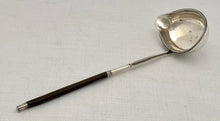 Georgian, George III, Silver Toddy Ladle. London 1776.