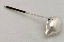Georgian, George III, Silver Toddy Ladle. London 1776.