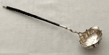 Georgian, George II, Silver Toddy Ladle. London 1745 Philip Goddard.
