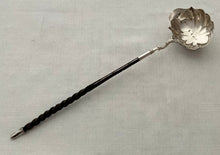 Georgian, George II, Silver Toddy Ladle. London 1745 Philip Goddard.