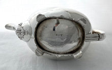 Georgian, George IV, Silver Tea Set. London 1825 Rebecca Emes & Edward Barnard I. 46.6 troy ounces.