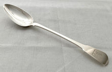 Georgian, George III, Silver Basting Spoon. London 1816 Thomas Barker. 4.2 troy ounces.