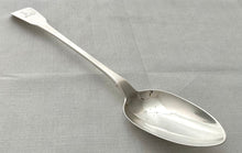 Georgian, George III, Silver Basting Spoon. London 1816 Thomas Barker. 4.2 troy ounces.