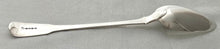 Georgian, George III, Silver Basting Spoon. London 1816 Thomas Barker. 4.2 troy ounces.