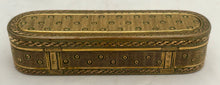 Louis XVI French Gilt Metal Snuff Box.