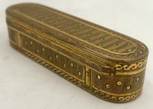 Louis XVI French Gilt Metal Snuff Box.