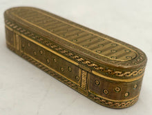 Louis XVI French Gilt Metal Snuff Box.