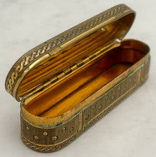 Louis XVI French Gilt Metal Snuff Box.
