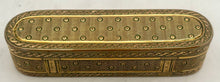 Louis XVI French Gilt Metal Snuff Box.