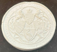 Late 19th Century Cased Set of Eight North West England Agricultural Plaster Intaglio Roundels.