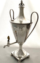 Georgian, George III, Scottish Silver Coffee Urn. Edinburgh 1783 Alexander Gardner. 43.8 troy ounces.