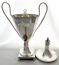 Georgian, George III, Scottish Silver Coffee Urn. Edinburgh 1783 Alexander Gardner. 43.8 troy ounces.