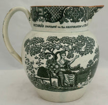 The French Revolutionary Wars & The Treaty of Amiens Pearlware Jug, circa 1802.
