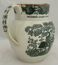 The French Revolutionary Wars & The Treaty of Amiens Pearlware Jug, circa 1802.