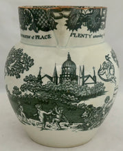 The French Revolutionary Wars & The Treaty of Amiens Pearlware Jug, circa 1802.
