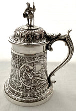 Victorian Silver Plated Neoclassical Tankard. John Grinsell & Sons.