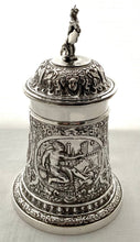 Victorian Silver Plated Neoclassical Tankard. John Grinsell & Sons.