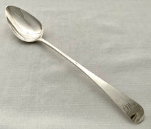 Georgian, George III, Silver Basting Spoon. London 1809 John Lias. 3.2 troy ounces.
