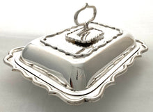 Art Nouveau Silver Plated Entree Dish & Cover. Asprey London, circa 1905.