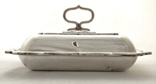 Art Nouveau Silver Plated Entree Dish & Cover. Asprey London, circa 1905.