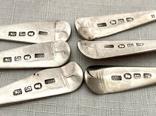 Georgian, George IV, Six Provincial Silver Teaspoons. Exeter 1822, William Woodman (Bristol).