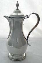 Georgian, George III, Silver Hot Water Jug. London 1774 Charles Wright. 22.5 troy ounces.