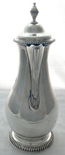 Georgian, George III, Silver Hot Water Jug. London 1774 Charles Wright. 22.5 troy ounces.