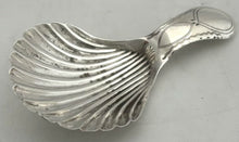 Georgian, George III, Silver Shell Pattern Caddy Spoon. Birmingham 1797, Joseph Taylor.