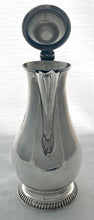 Georgian, George III, Silver Hot Water Jug. London 1774 Charles Wright. 22.5 troy ounces.