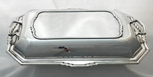 Art Deco Silver Plated Entree Dish & Cover. Asprey of London circa 1933.