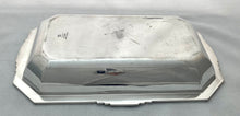 Art Deco Silver Plated Entree Dish & Cover. Asprey of London circa 1933.