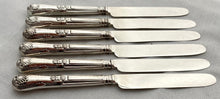 Georgian, George IV, Silver Dessert Service for Six. Sheffield 1830 Henry Atkin & John Oxley.