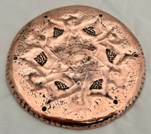 HMS Victory, A Dish Made From Victory Copper, Dated 1884.