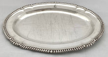 Victorian Silver Meat Platter. London 1857 Samuel Whitfield. 43.7 troy ounces.