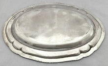 Victorian Silver Meat Platter. London 1857 Samuel Whitfield. 43.7 troy ounces.