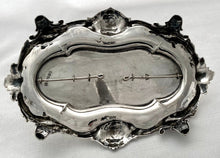 Early Victorian Silver Inkstand. London 1840 The Barnards. 16.6 troy ounces.