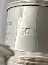 Early Victorian Silver Inkstand. London 1840 The Barnards. 16.6 troy ounces.