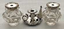 Early Victorian Silver Inkstand. London 1840 The Barnards. 16.6 troy ounces.