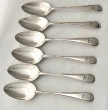 Georgian, George III, Six Silver Tablespoons. London 1786 George Smith III & William Fearn. 13 troy ounces.