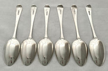 Georgian, George III, Six Silver Tablespoons. London 1786 George Smith III & William Fearn. 13 troy ounces.