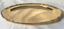 Georgian, George III, Silver Gilt Meat Tray, Crest of Lambert. London 1808 William Bennett, 54 troy ounces.