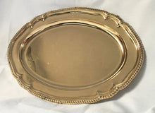 Georgian, George III, Silver Gilt Meat Tray, Crest of Lambert. London 1808 William Bennett, 54 troy ounces.