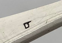 Early 20th Century Dutch White Metal Tea Strainer. 2.3 troy ounces.