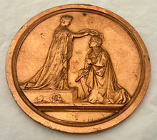 "The Army Of the Peninsula" Duke of Wellington Copper Relief Plaque.