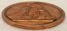 "The Army Of the Peninsula" Duke of Wellington Copper Relief Plaque.