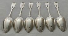 Six Georgian Scottish Provincial Silver Tablespoons. William Jamieson of Aberdeen. 14.1 troy ounces.