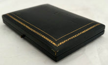 Early 20th Century French Silver Gilt Snuff Box, With Inset Picture Panel. 5.3 troy ounces.