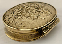 Early 20th Century Gilt Metal Picture Snuff Box.